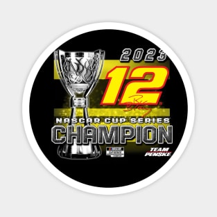 Ryan Blaney NASCAR Cup Series Champion Trophy Magnet